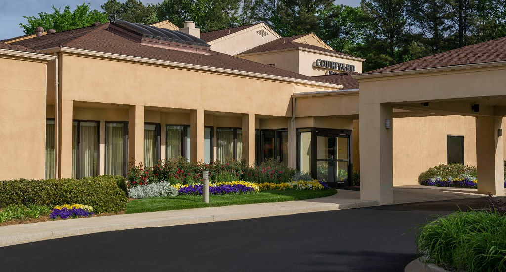 Courtyard By Marriott Raleigh Cary Hotel Exterior foto
